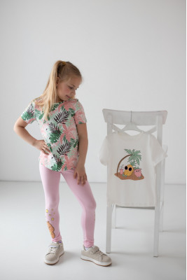 Комплект для дівчаток з 2-х футболок